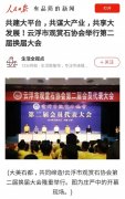 共建大平台！人民日报客户端聚焦云浮市观赏石协会