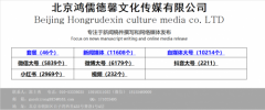 北京鸿儒德馨文化传媒有限公司：专注新闻软文撰写和网络媒体